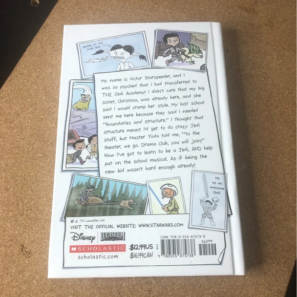 Star Wars Jedi Academy Books 4 Hard Bonus Softcover Disney Scholastic - Picture 5 of 13